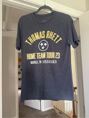 Thomas Rhett Home Team Tour 23 Charcoal Short Sleeve Tee